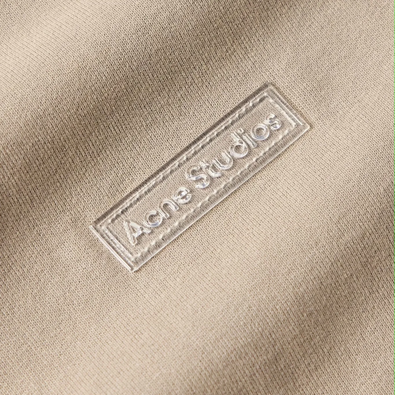 Acne Studios  |Cotton Short Sleeves Logo Designers T-Shirts