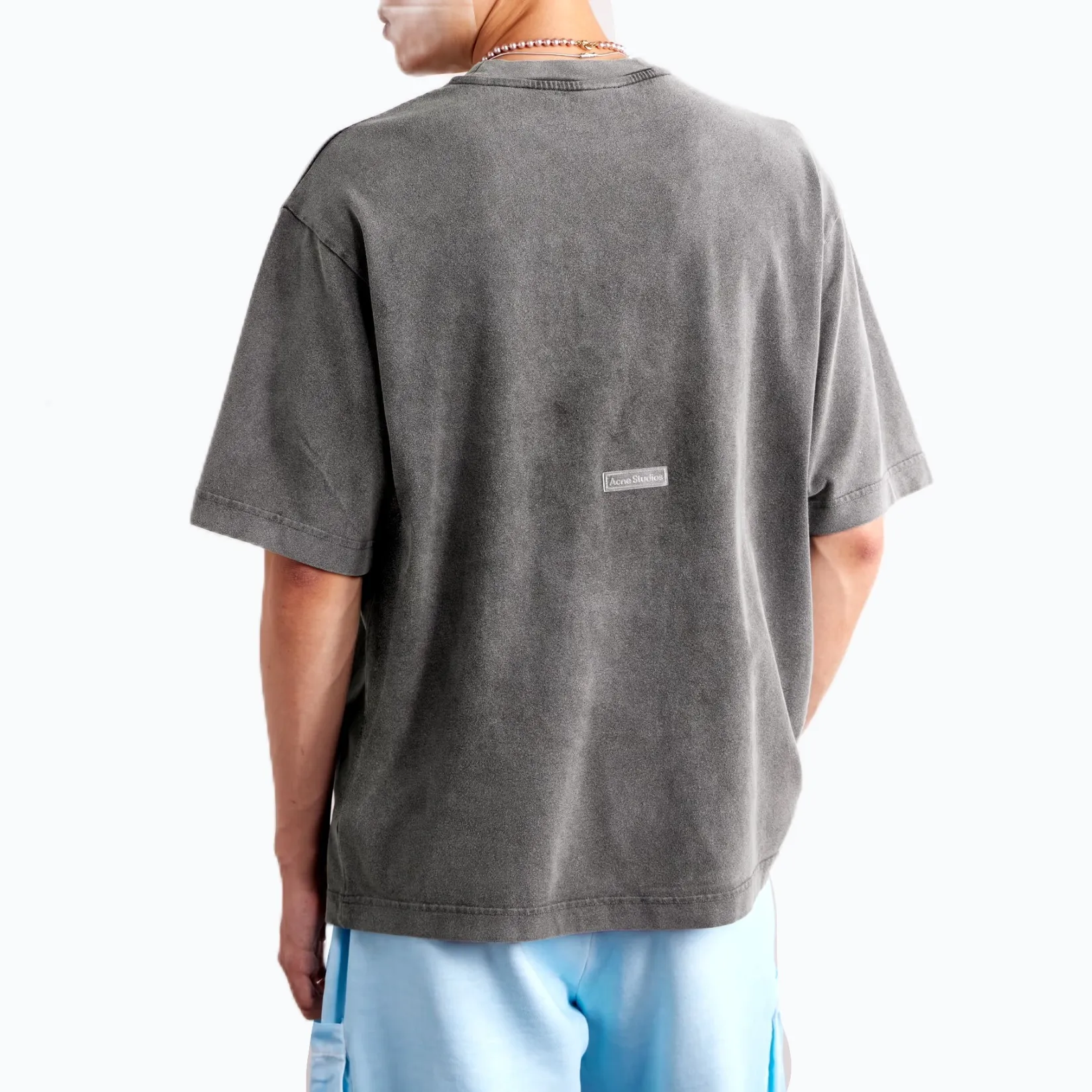 Acne Studios  |Cotton Short Sleeves Logo Designers T-Shirts