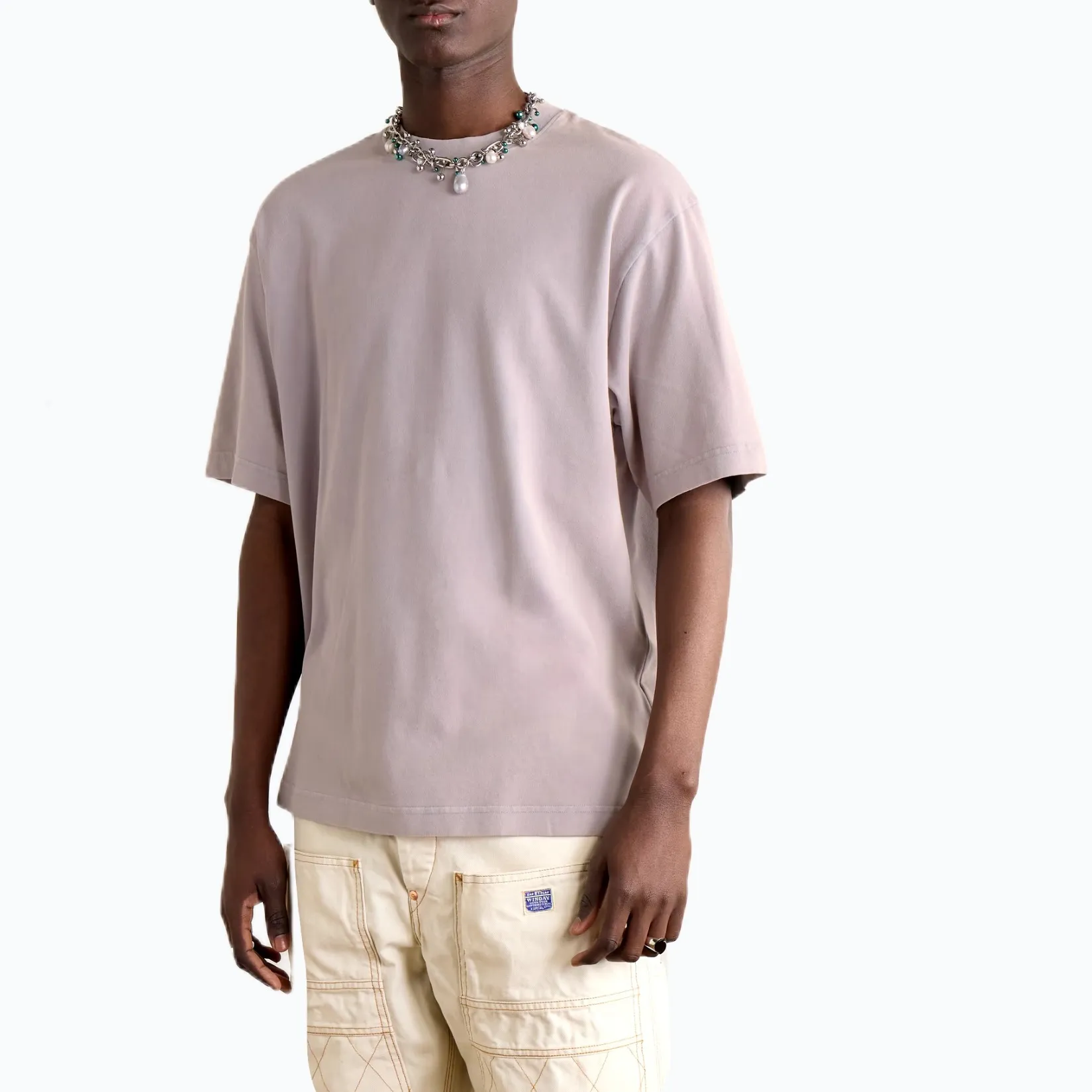 Acne Studios  |Cotton Short Sleeves Logo Designers T-Shirts