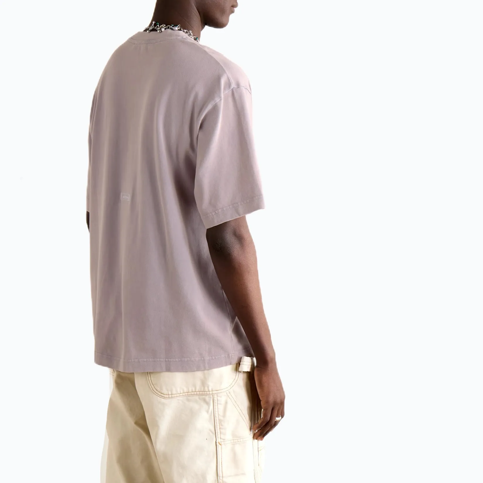 Acne Studios  |Cotton Short Sleeves Logo Designers T-Shirts