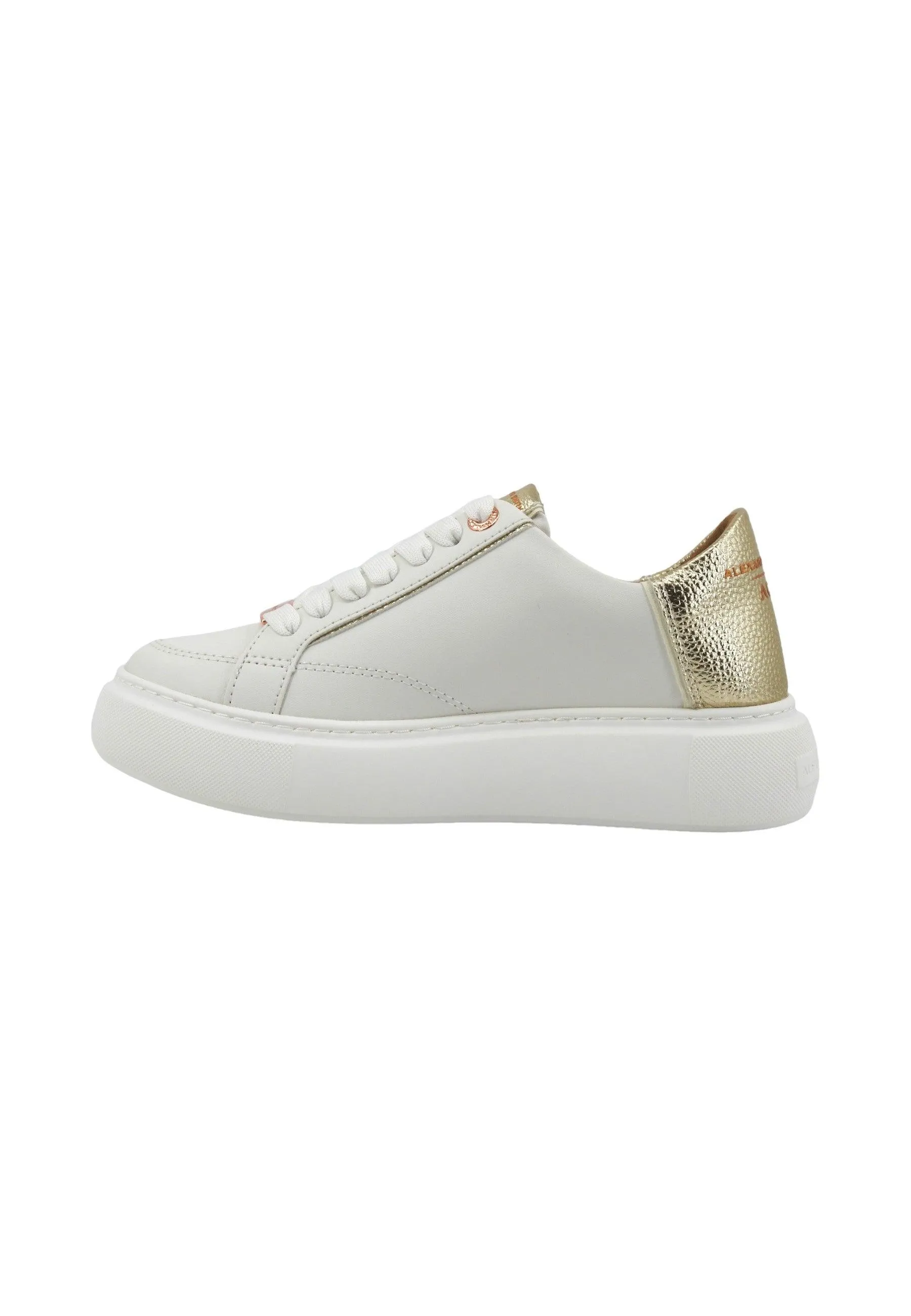 ALEXANDER SMITH Ecogreenwich Sneaker Donna White Gold EGW7398