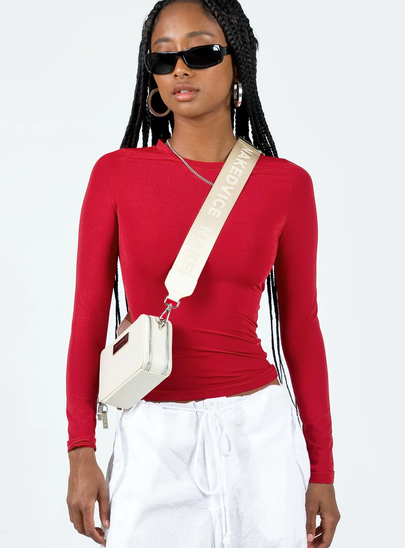 Arnim Long Sleeve Top Red