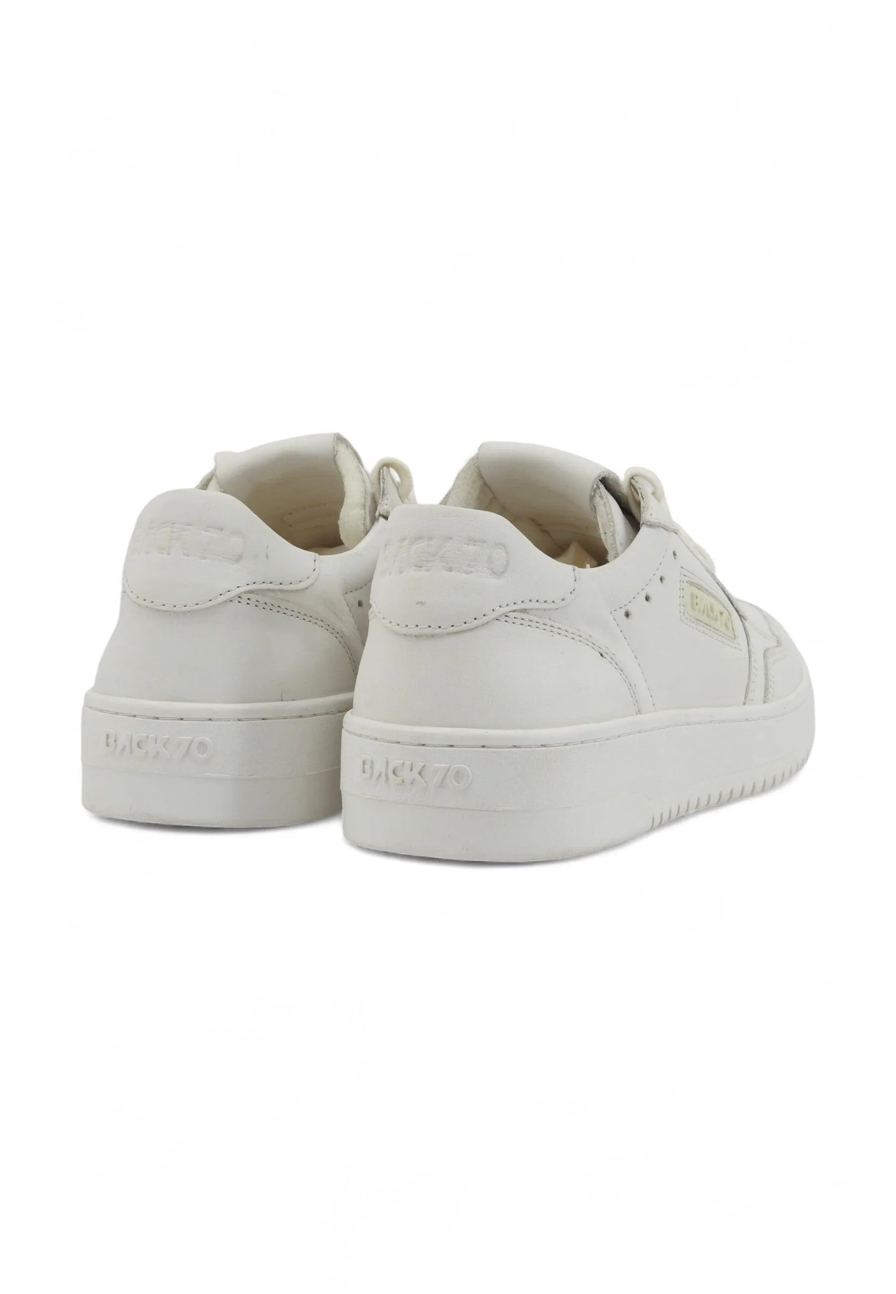 BACK70 Basket Ox Sneaker Donna Savana White 108001-00719