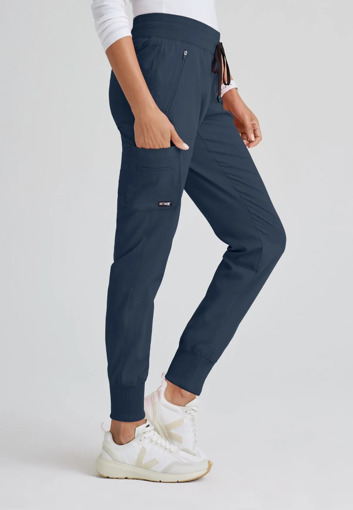 Barco Grey's Anatomy +SpandexStretch GRSP537 Eden Jogger Pant- PETITE