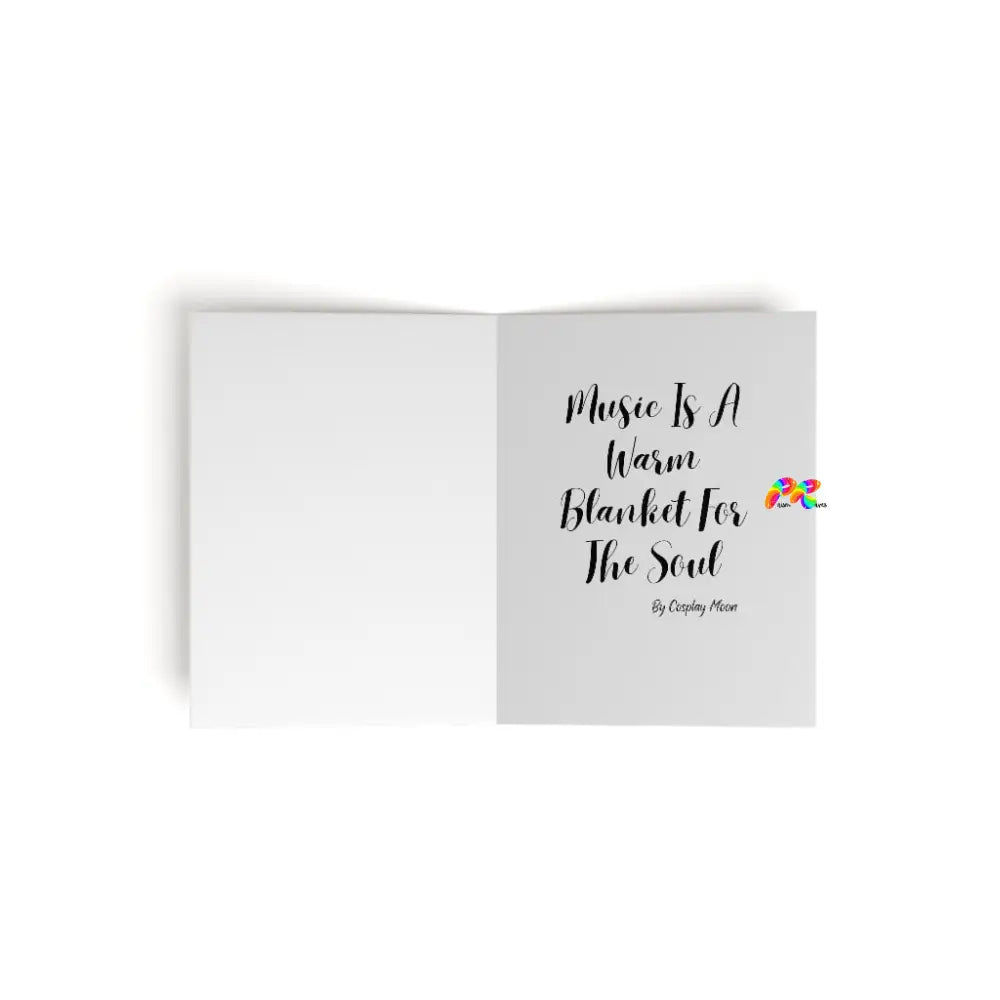 Black and White DJ Encouragement Greeting Cards