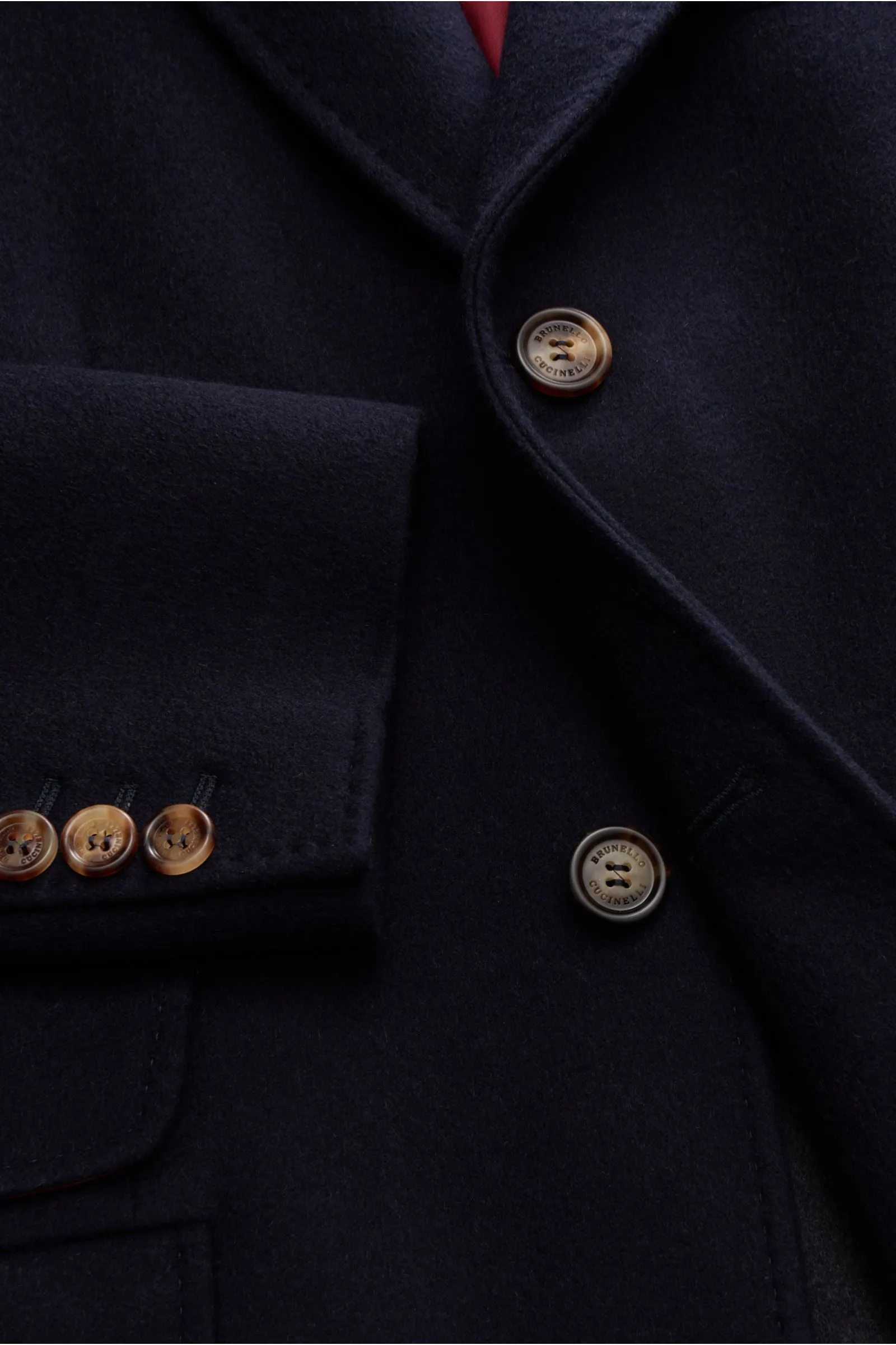 BRUNELLO CUCINELLI coat navy