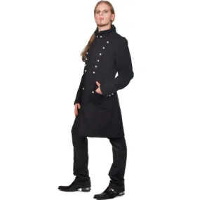 Buy Admiral Long Goth Coat for Men 0021 | Kilt and Jacks