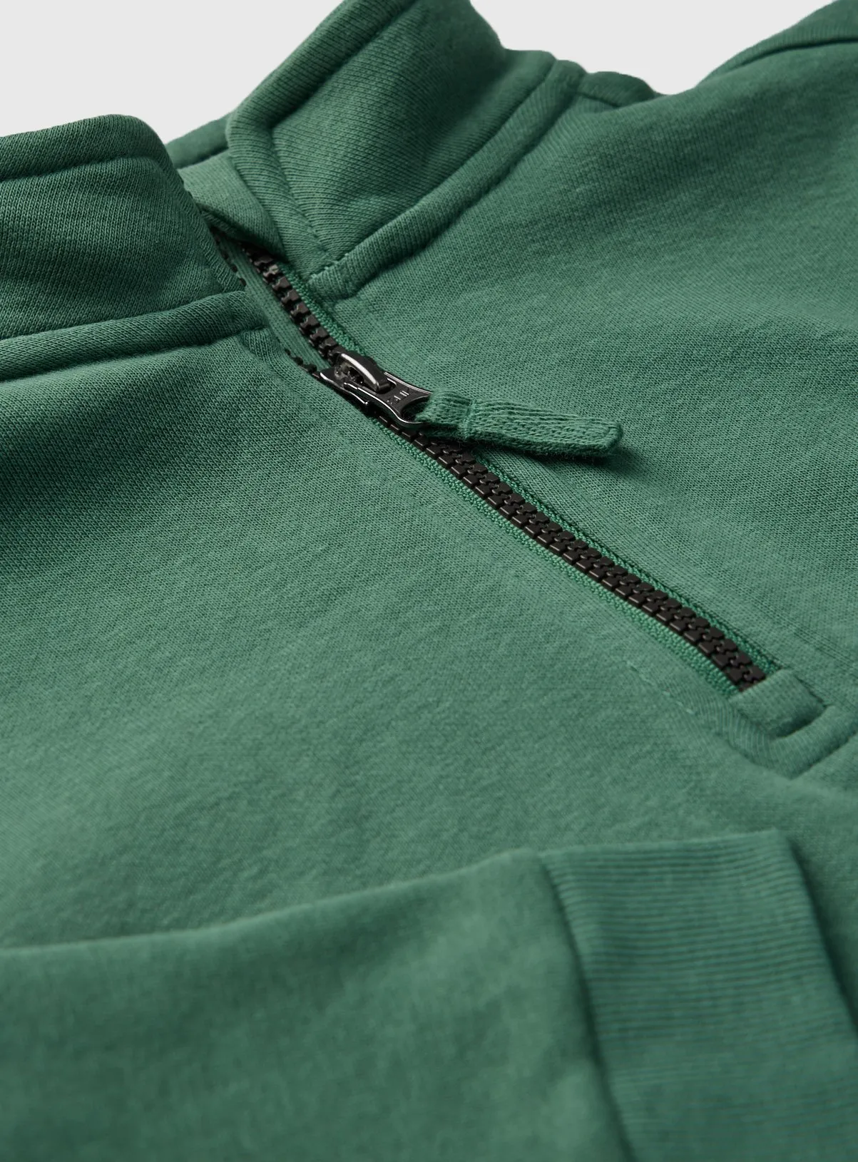 Buy Green Quarter Zip Sweatshirt 11 years | Jumpers and hoodies | Tu