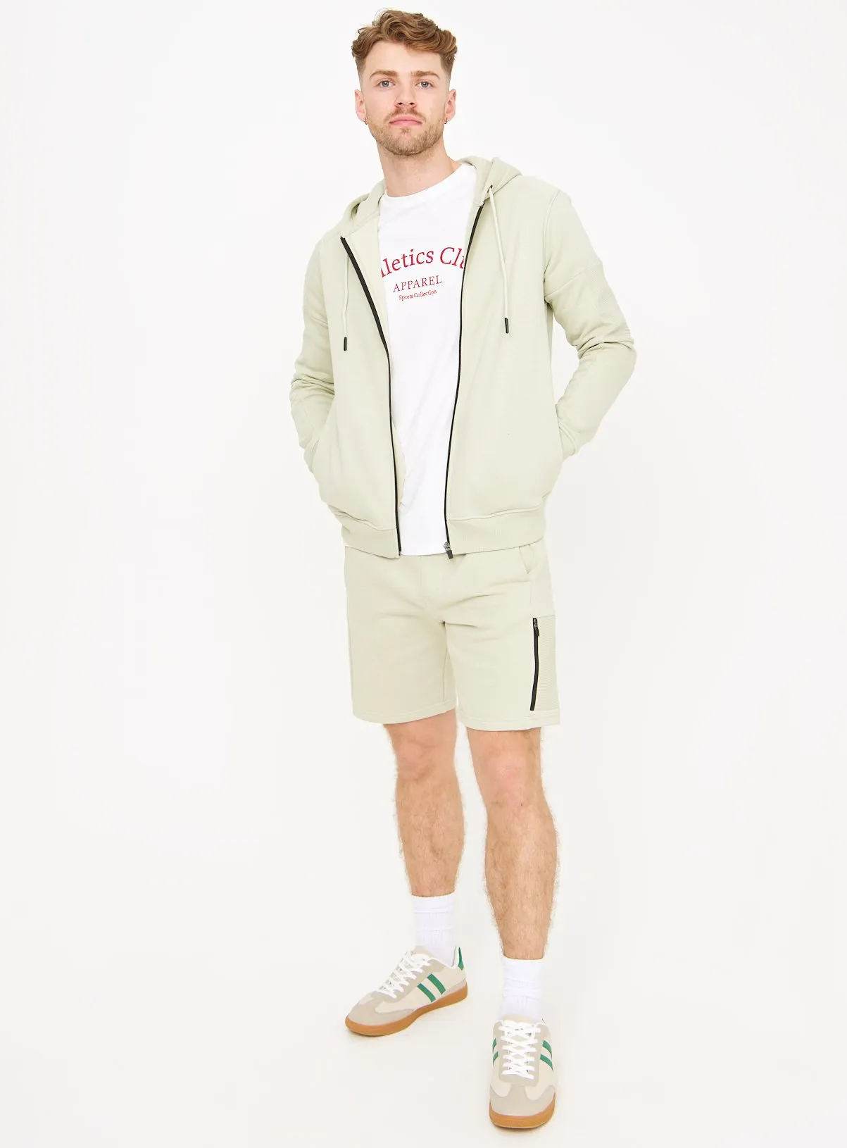 Buy Neutral Ottoman Zip-Through Coord Hoodie S | Sweatshirts and hoodies | Tu