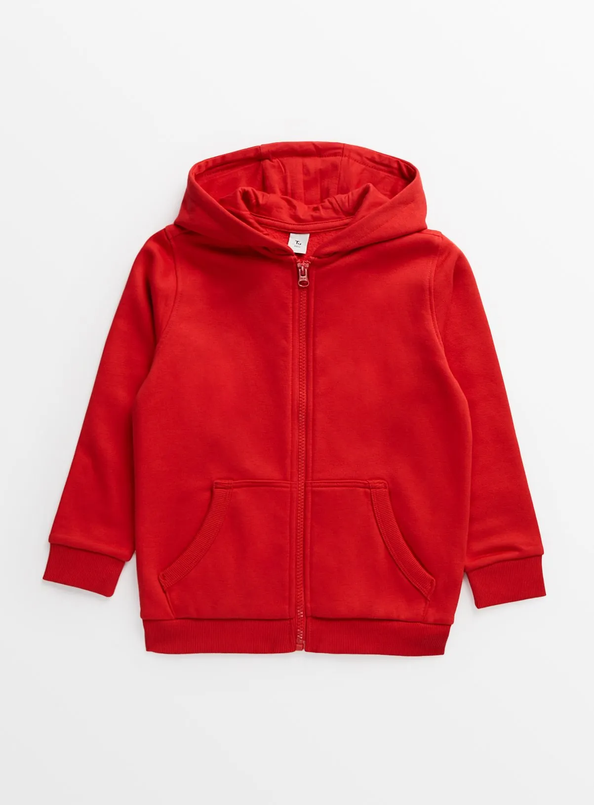 Buy Red Zip-Through Hoodie 5 years | Jumpers and hoodies | Tu