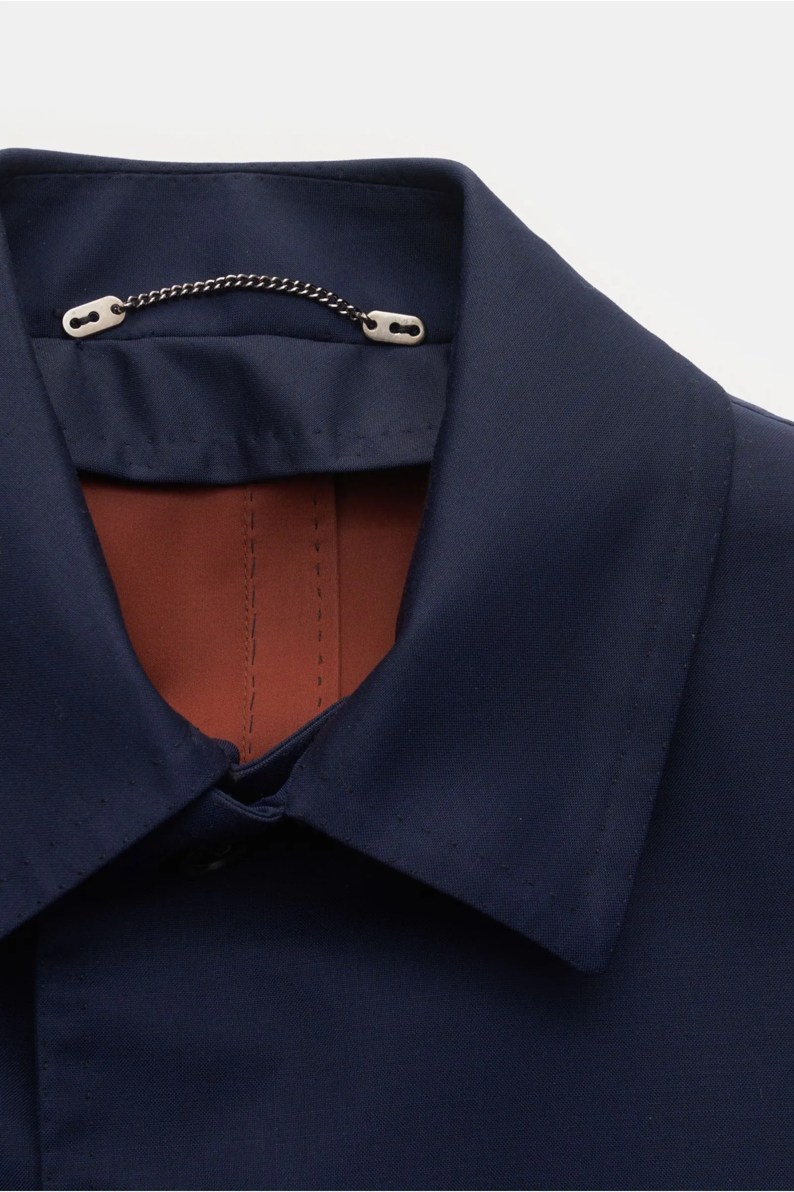 CESARE ATTOLINI wool coat navy 