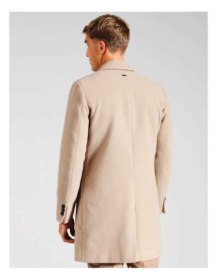 Charlie Car Coat in Beige