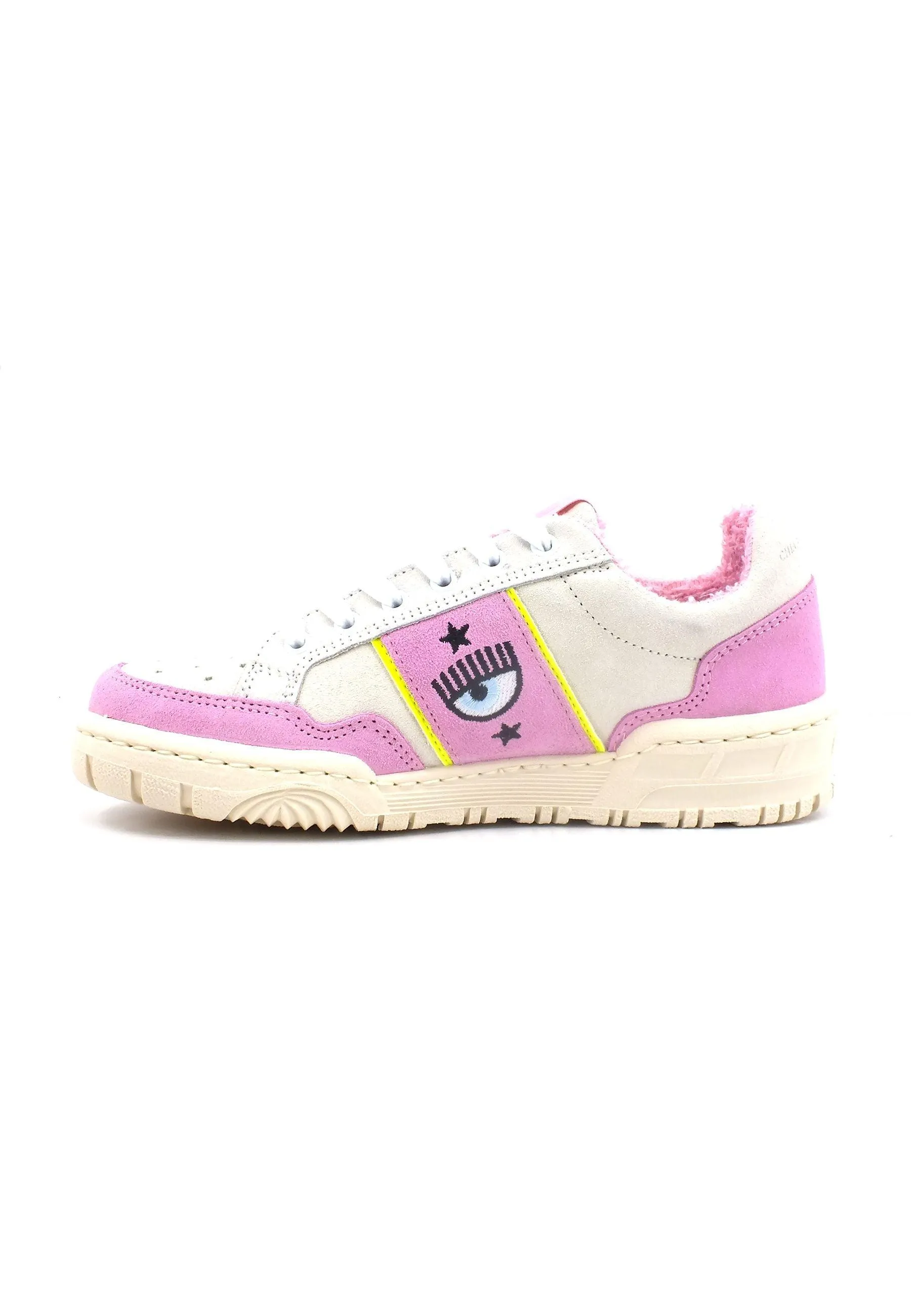 CHIARA FERRAGNI Sneaker Low Donna Light Grey Pink CF3106-236