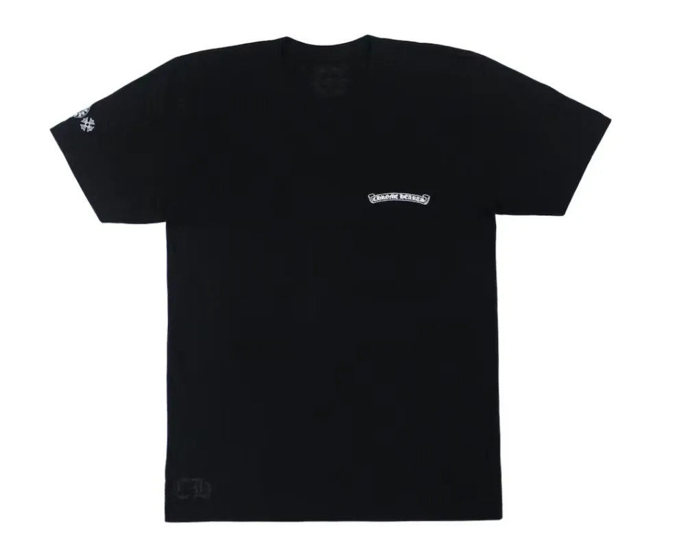 CHROME HEARTS  |Street Style Short Sleeves Logo T-Shirts