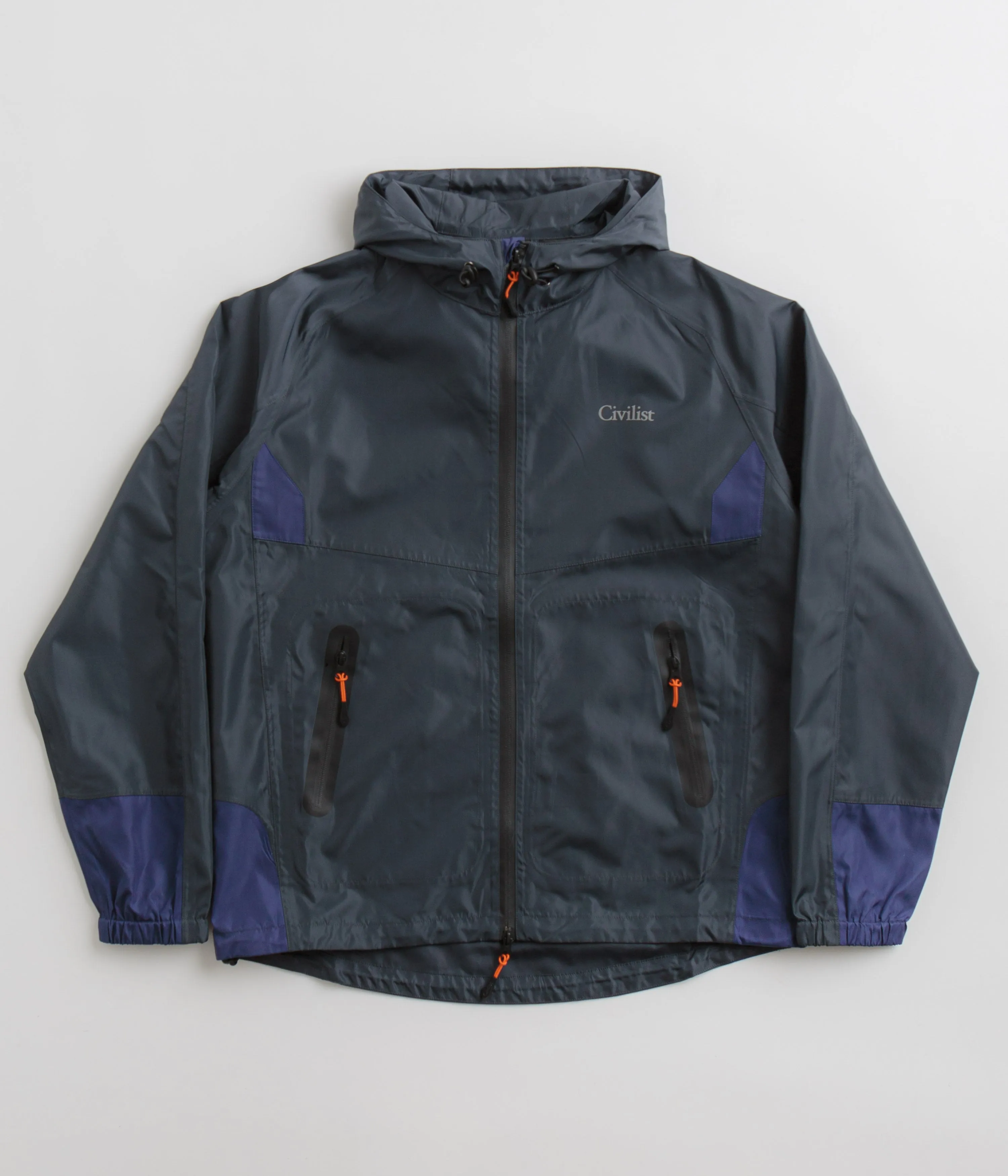 Civilist Tech Jacket - Charcoal / Blue