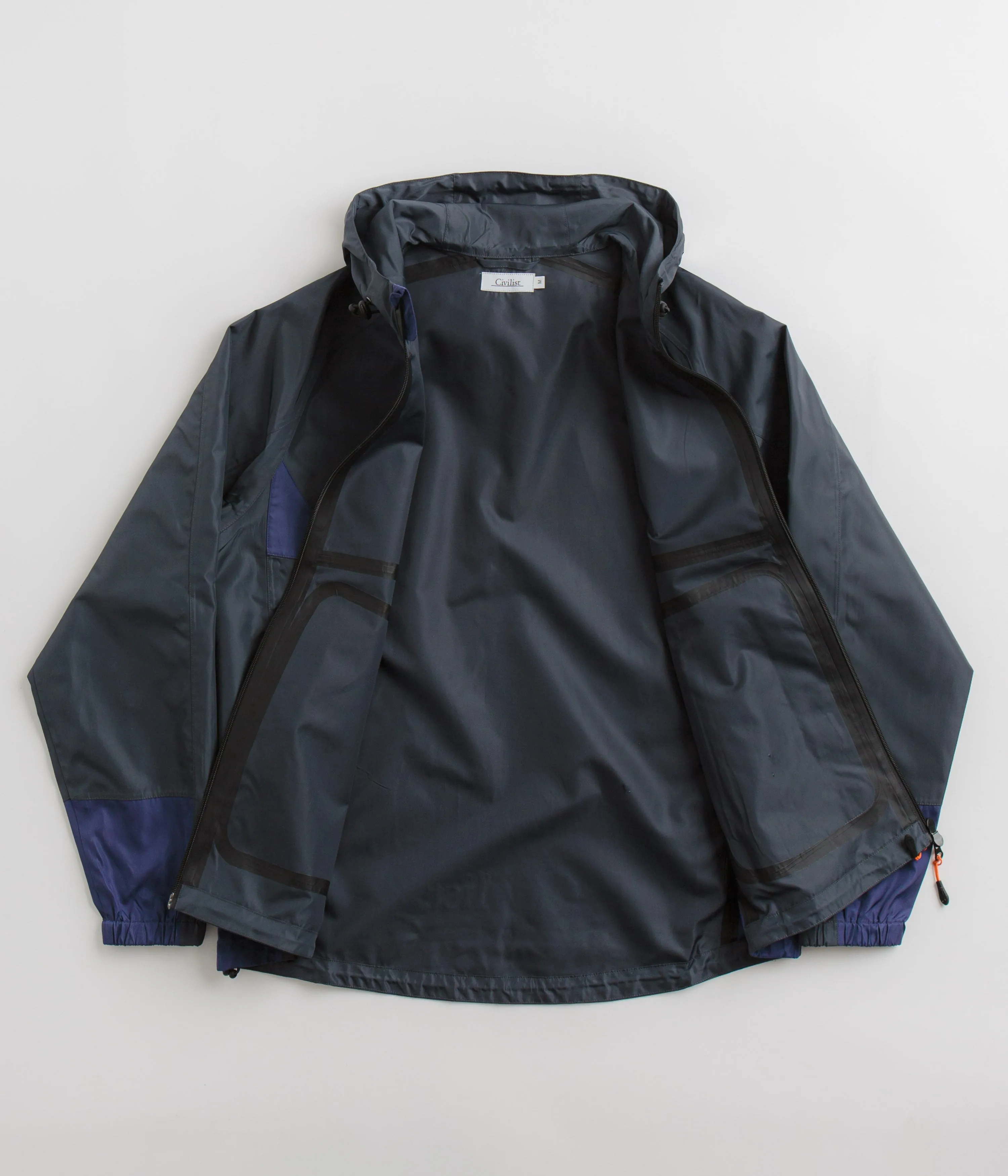 Civilist Tech Jacket - Charcoal / Blue