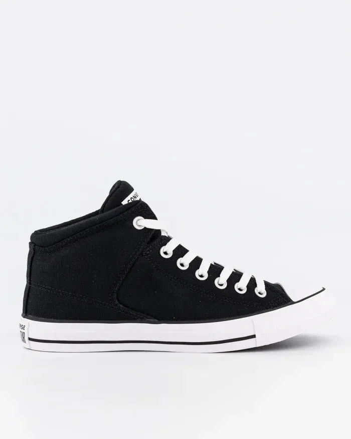 CONVERSE CHUCK TAYLOR ALL STAR HIGH STREET MID - BLACK/BLACK/WHITE