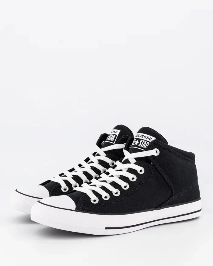 CONVERSE CHUCK TAYLOR ALL STAR HIGH STREET MID - BLACK/BLACK/WHITE