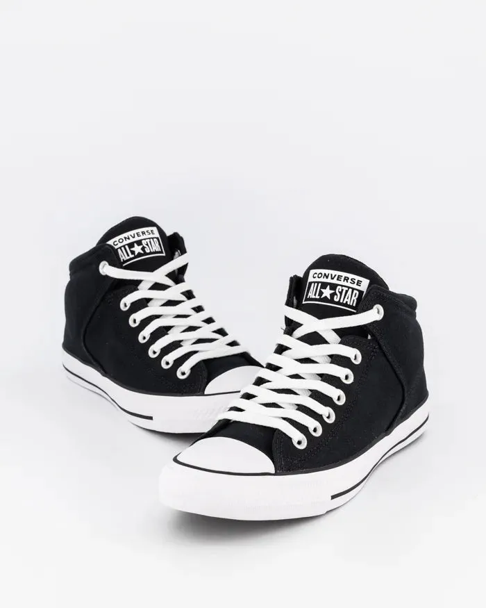 CONVERSE CHUCK TAYLOR ALL STAR HIGH STREET MID - BLACK/BLACK/WHITE