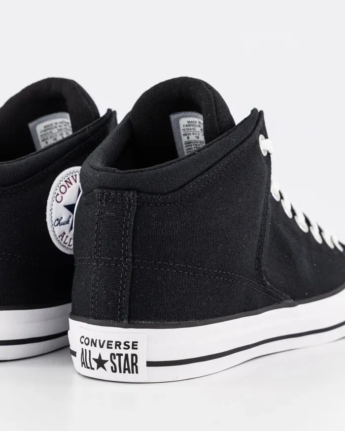 CONVERSE CHUCK TAYLOR ALL STAR HIGH STREET MID - BLACK/BLACK/WHITE