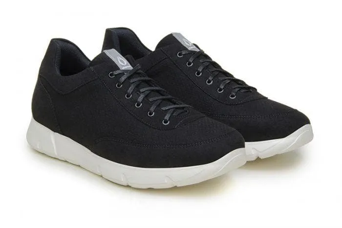 'Danny' Men's Vegan Sneaker by Ahimsa - Black