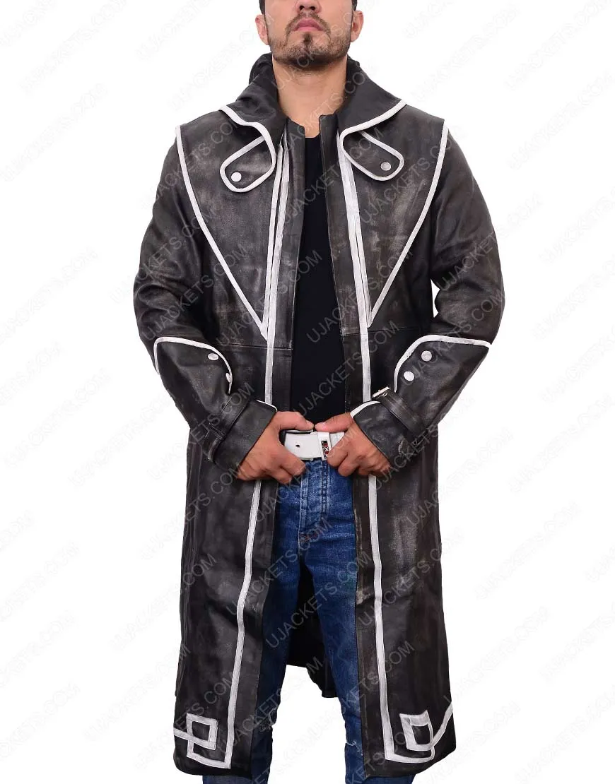 Dishonored Corvo Attano Leather Jacket with Hoodie