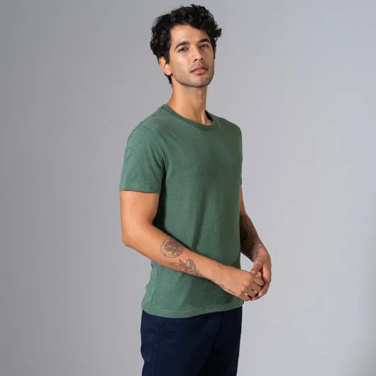 Eagle Fern Green Round Neck T-shirt