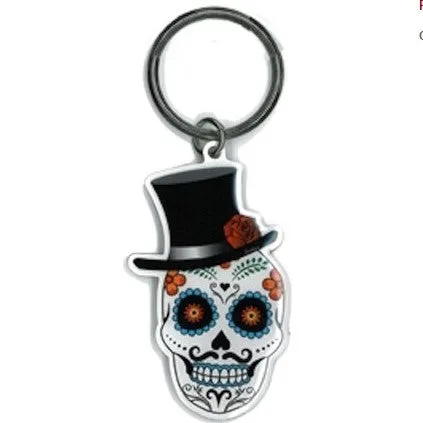 El Catrin Key Chain