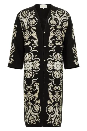 Eros Embroidery Coat - Final Sale