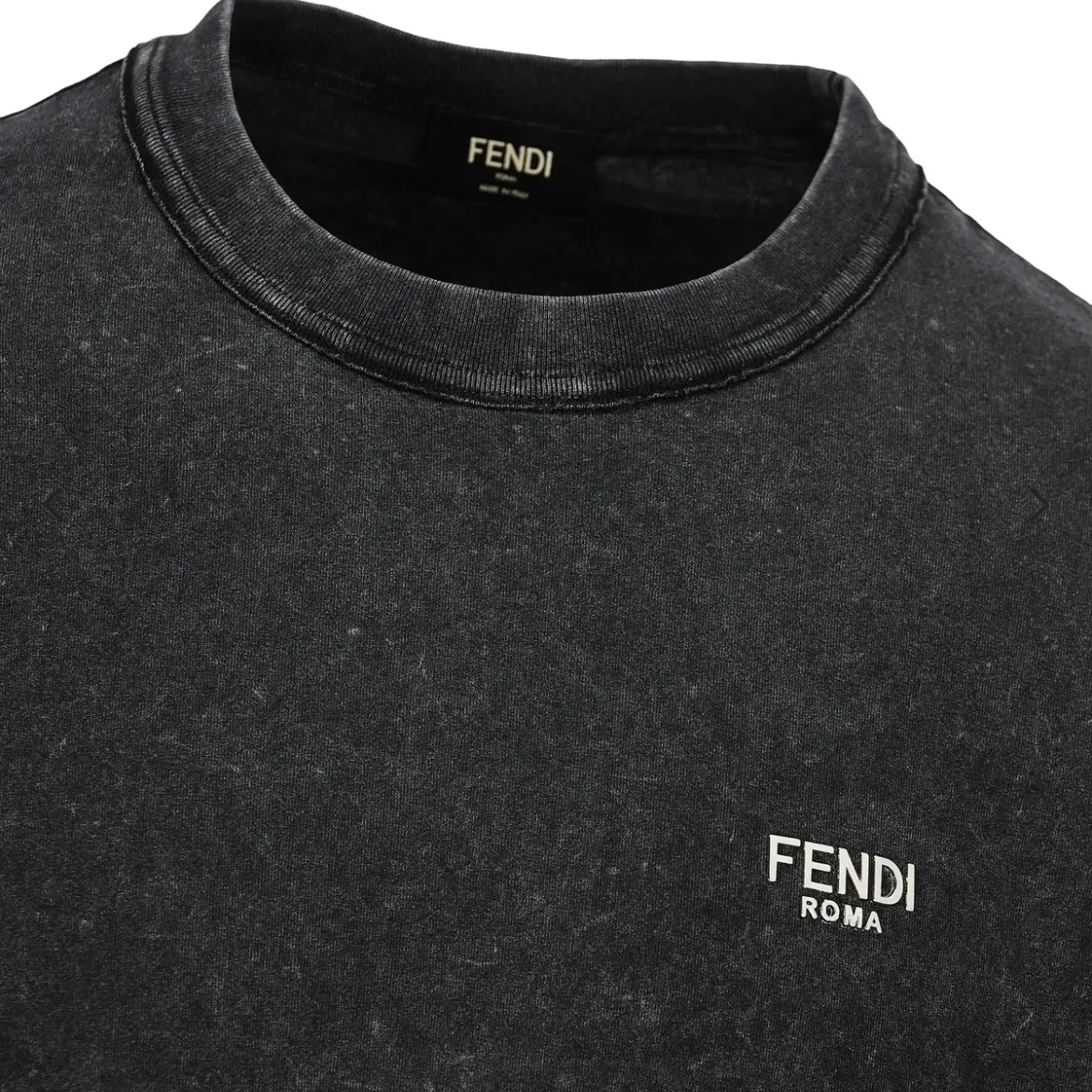 FENDI  |Crew Neck Unisex Short Sleeves Logo Luxury