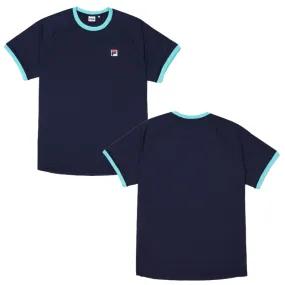 FILA  |Street Style Plain Short Sleeves Logo T-Shirts