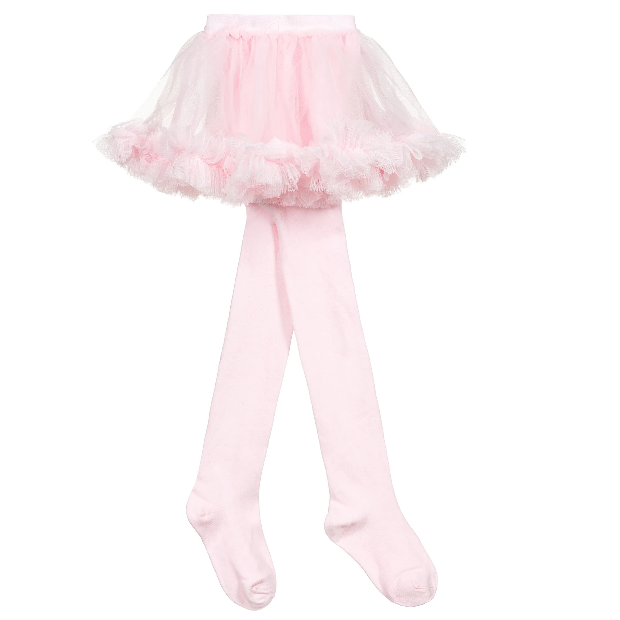 Girls Pink Tutu Tights