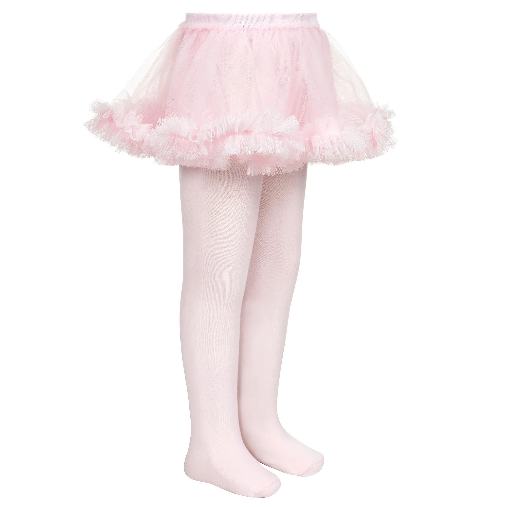 Girls Pink Tutu Tights