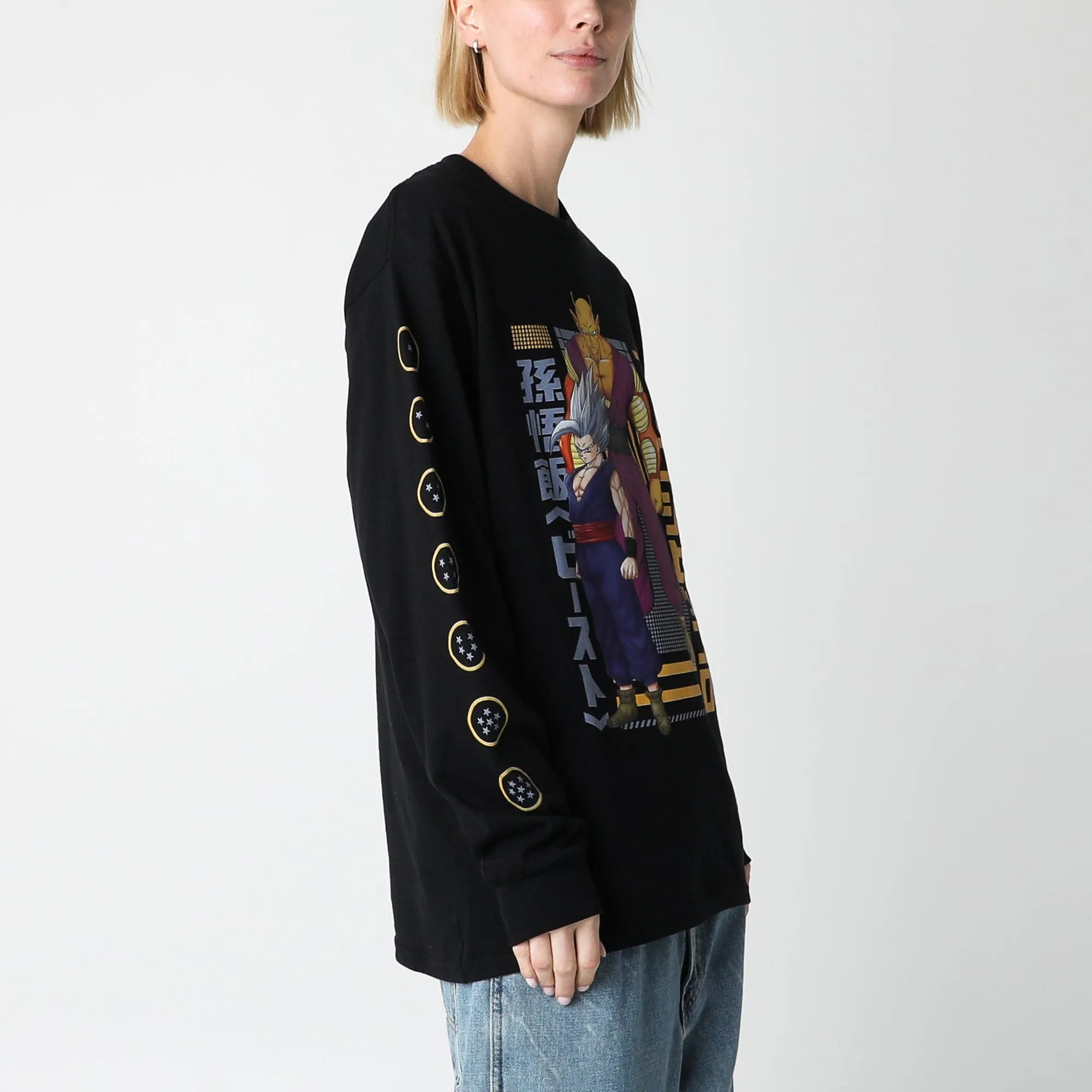 Gohan & Piccolo Black Long Sleeve Tee