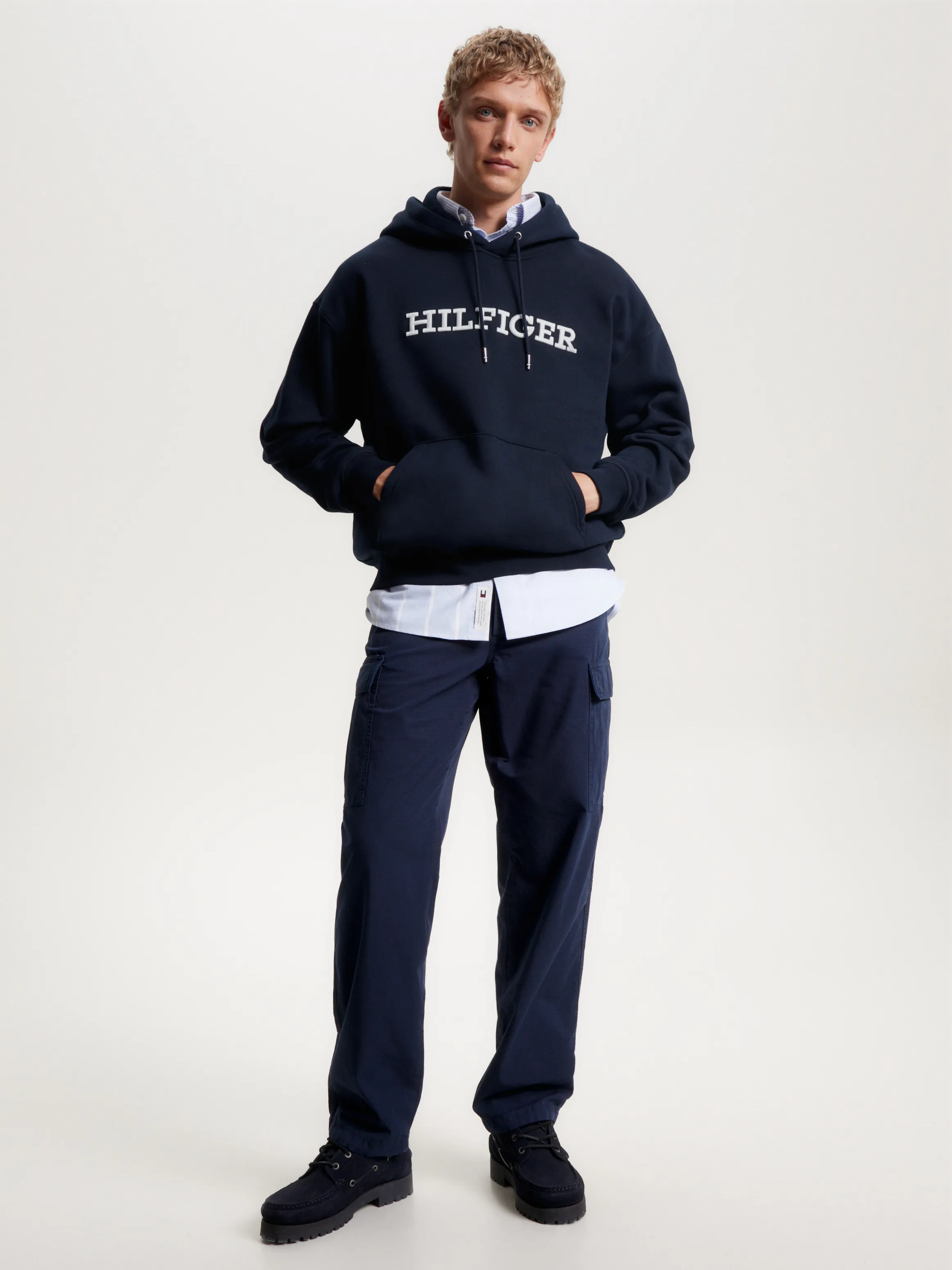 Hilfiger Monotype Embroidery Archive Fit Hoodie | Sweatshirts & Hoodies | Tommy Hilfiger