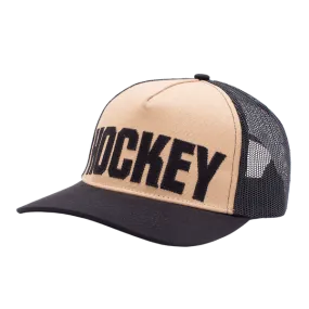 Hockey Truck Stop Hat 2 - Black/Cream