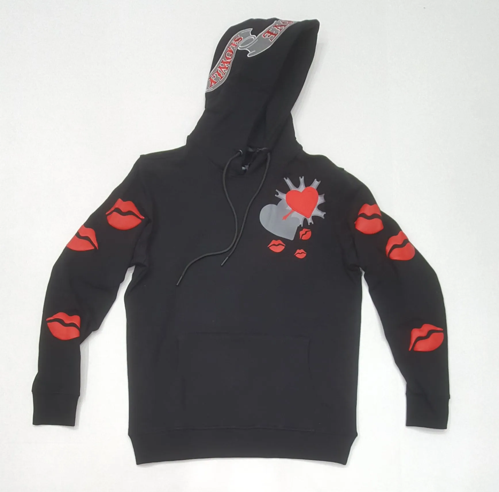 Hudson Black Love Hoodie