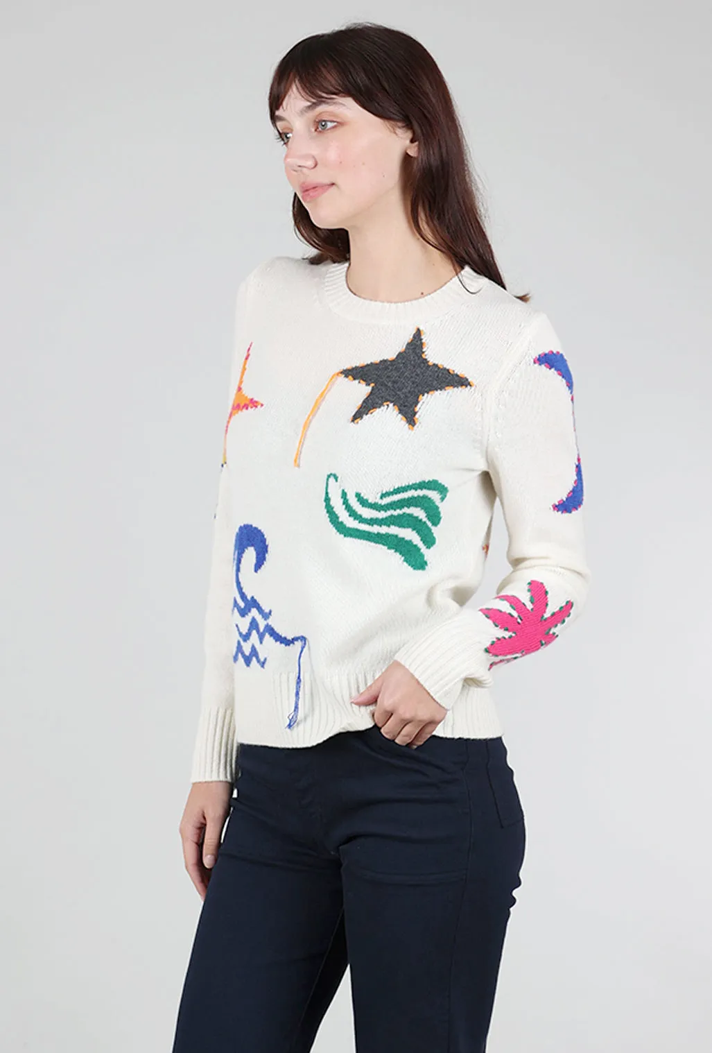 Inanna Sweater, Pearl