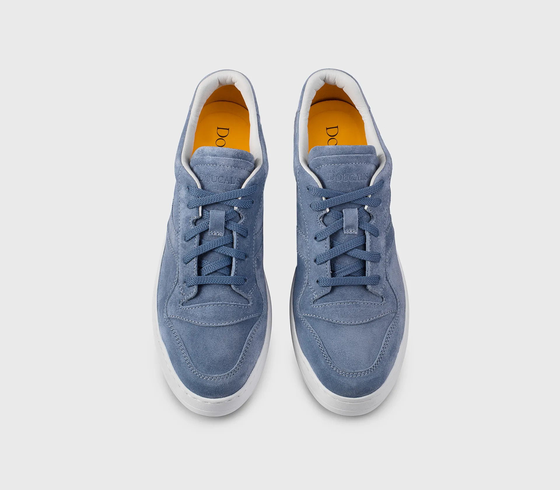 Indigo blue suede sneaker