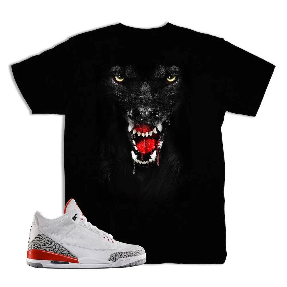 Jordan 3 Katrina Wolf Shirt