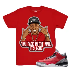 Jordan 3 Red Cement DaBaby Shirt