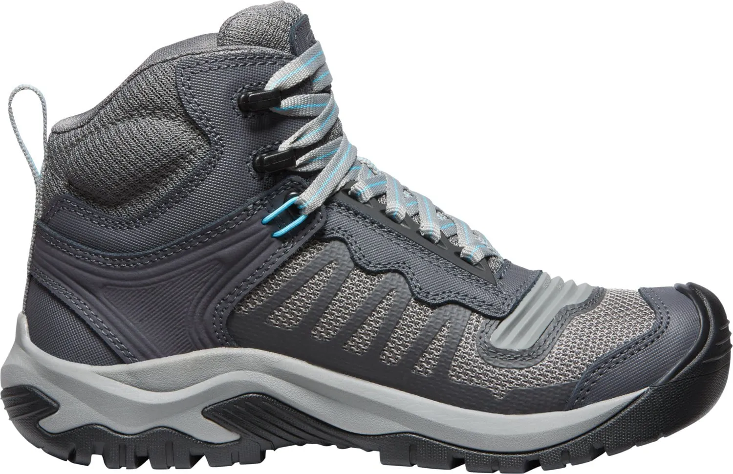 Keen Utility Womens Reno Mid KBF WP Soft Toe Magnet/Ipanema Leather Work Boots