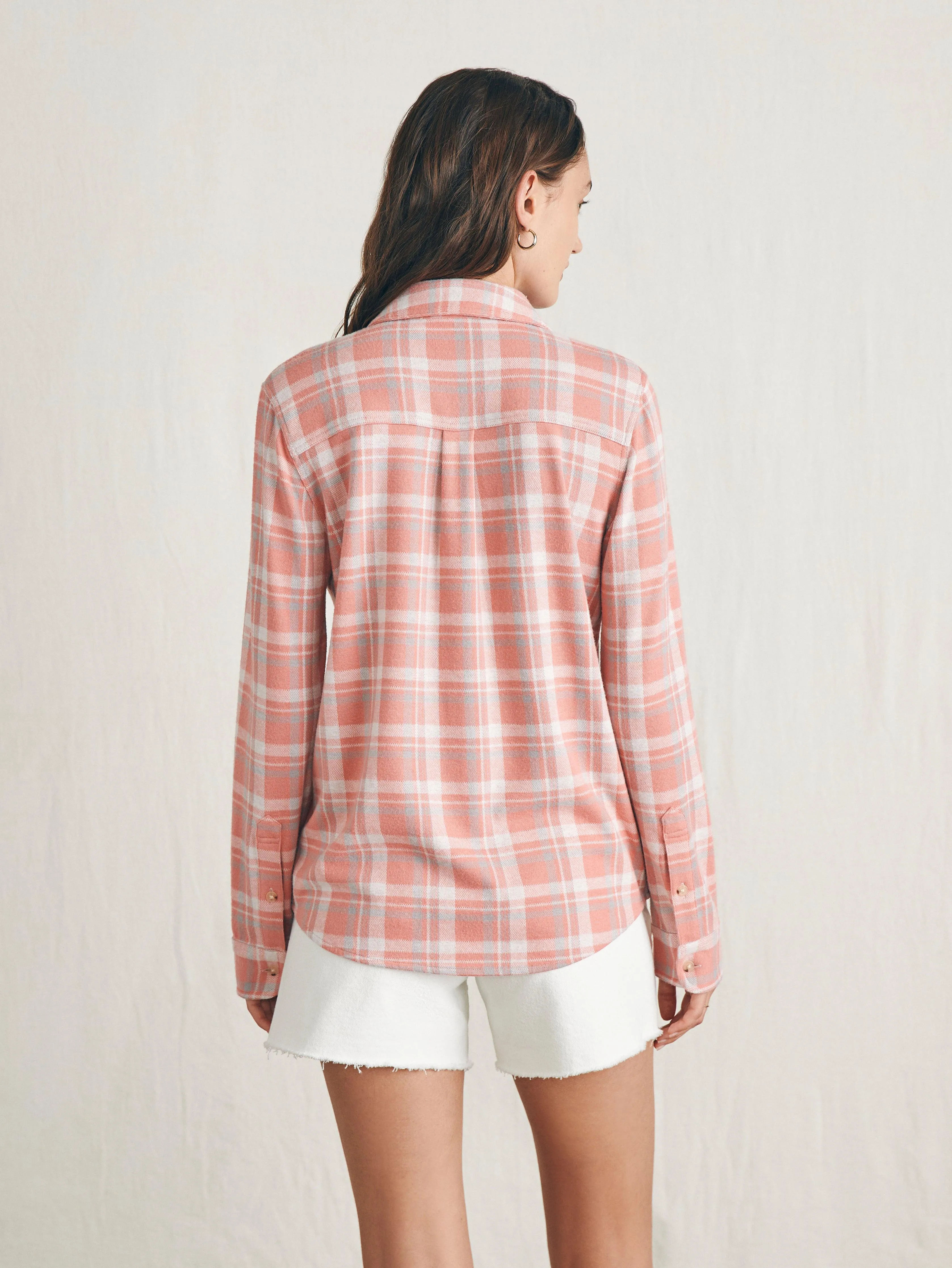 Legend Sweater Shirt - Cape Coral Plaid