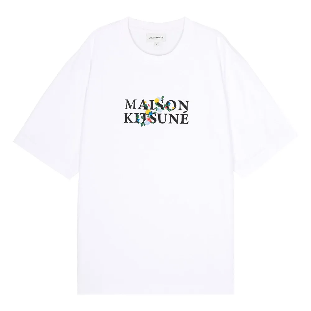 MAISON KITSUNE  |Street Style Cotton Short Sleeves Logo Designers T-Shirts