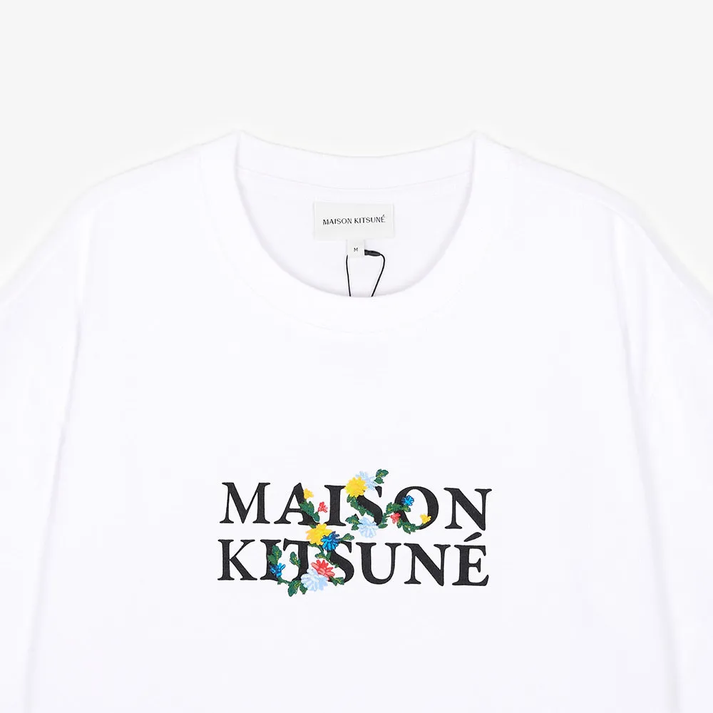 MAISON KITSUNE  |Street Style Cotton Short Sleeves Logo Designers T-Shirts