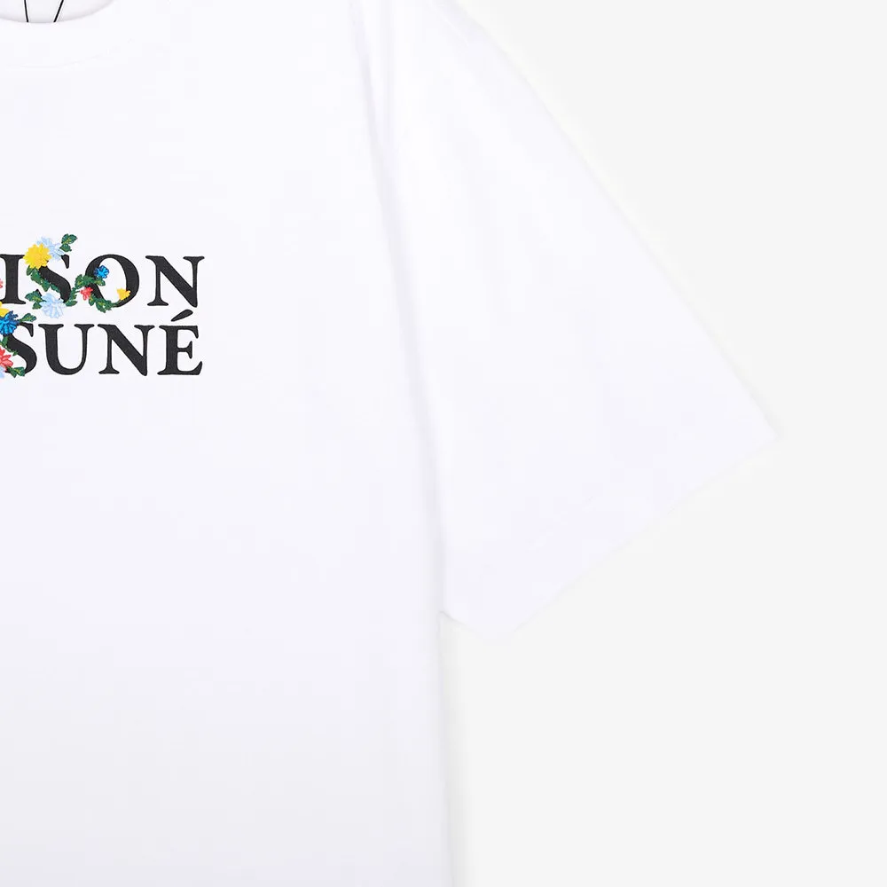 MAISON KITSUNE  |Street Style Cotton Short Sleeves Logo Designers T-Shirts