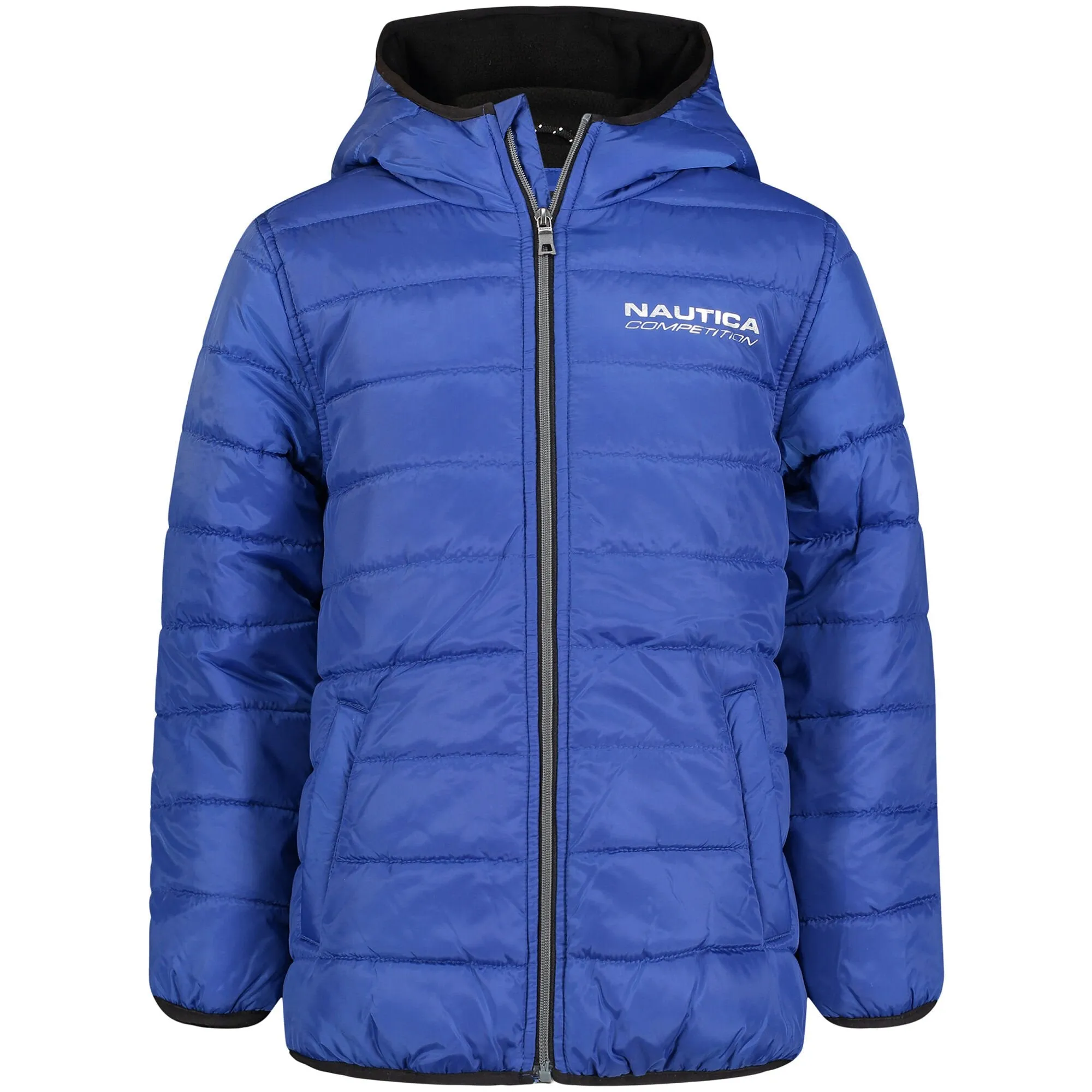 Nautica Boys' Packable Jacket Reef Blue