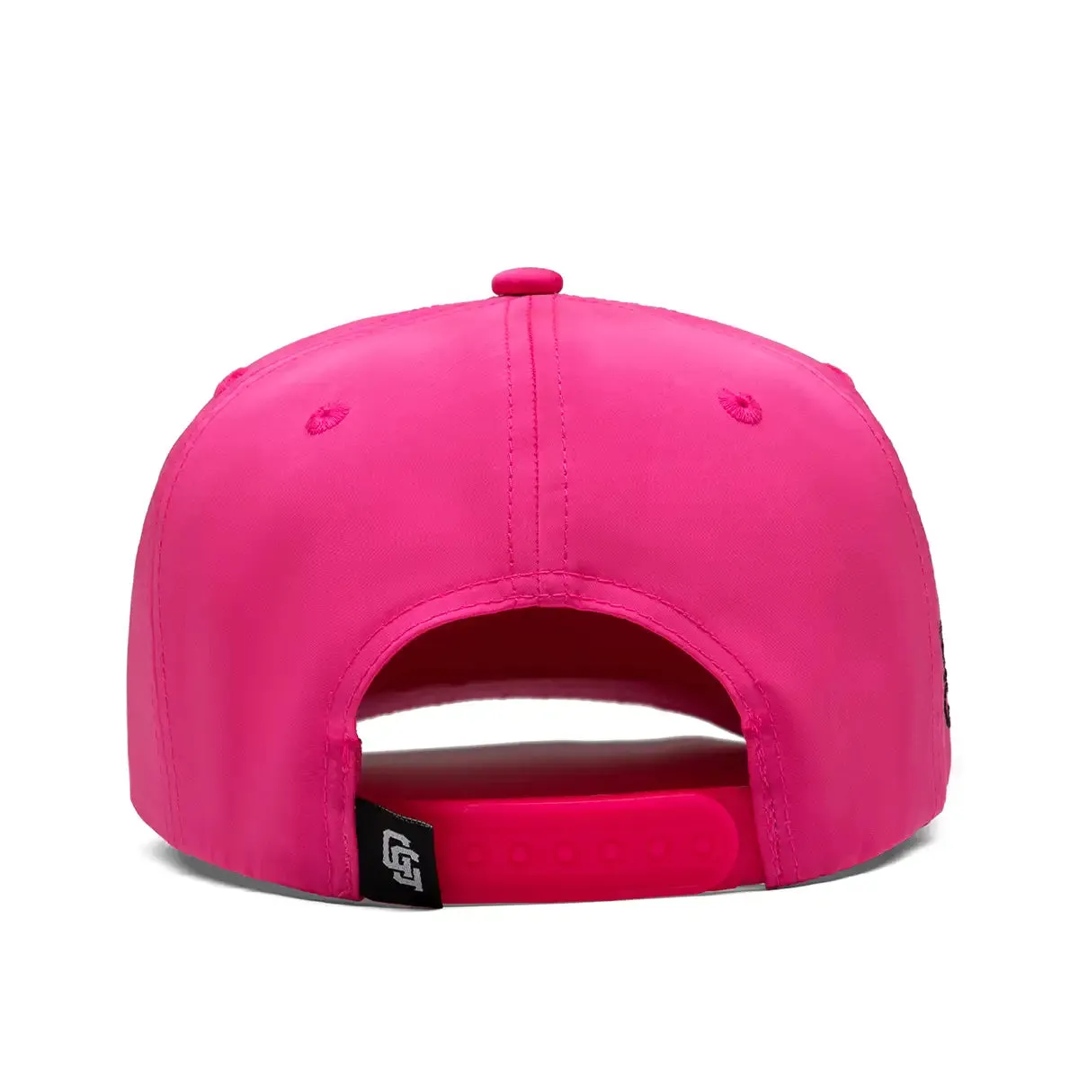 Neon Pink Golf Gods Script Snapback Golf Rope Hat