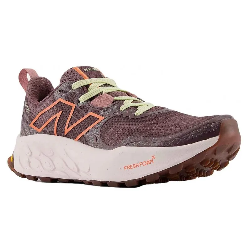 NEW BALANCE FRESH FOAM HIERRO V8 LICORICE/GULF RED/PINK GRANITE FOR WOMEN'S