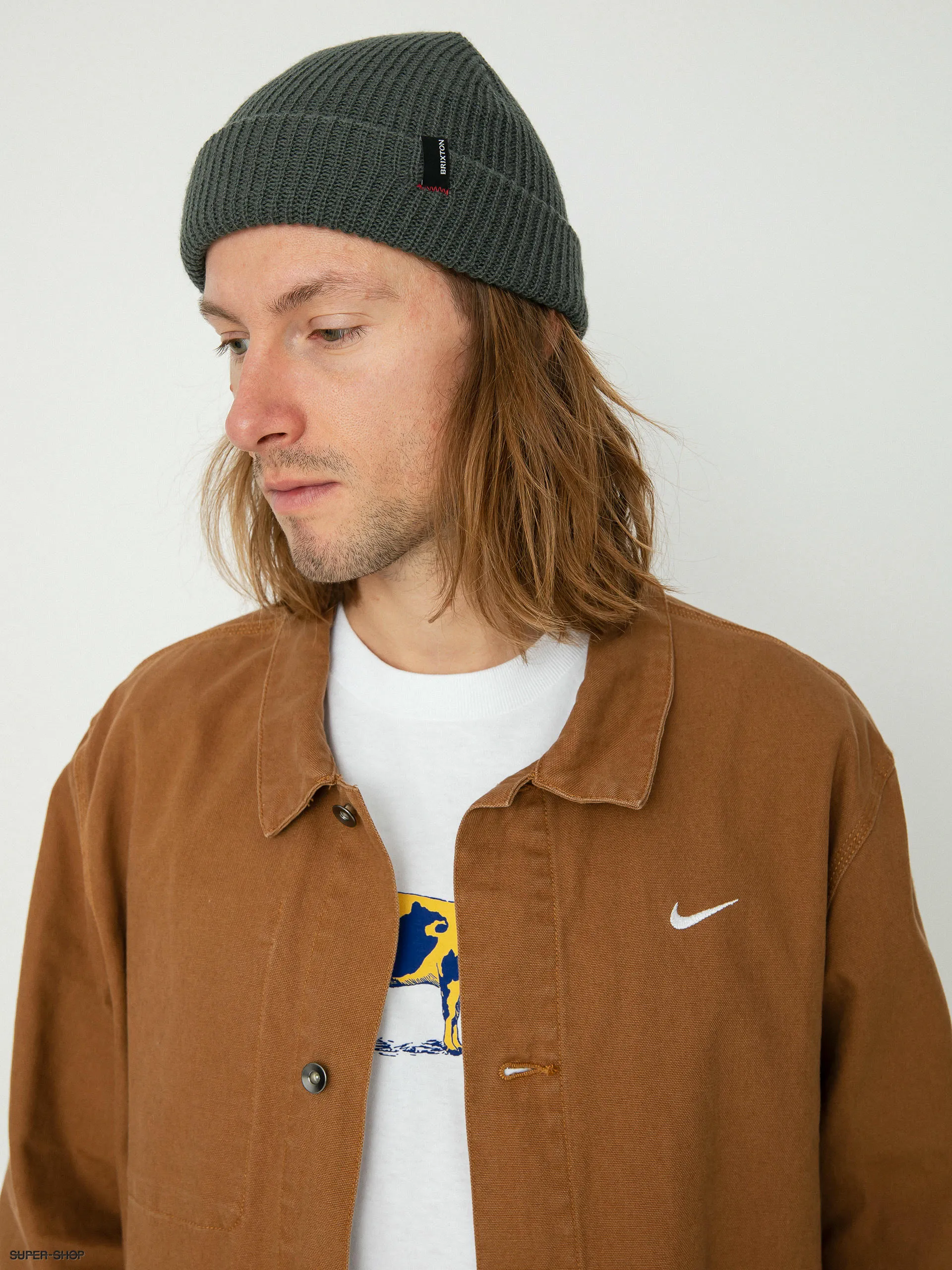 Nike SB NL Chore Coat Jacket (ale brown/white)